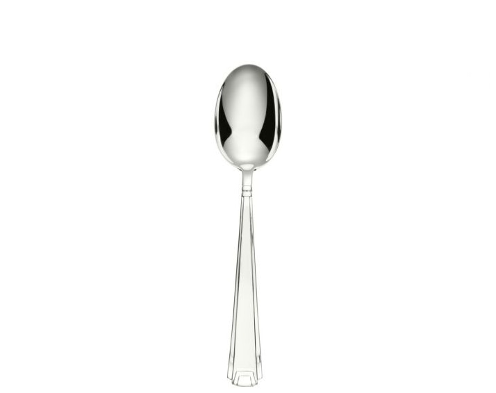 Schiavon, Deco' cutlery, silver plated, Serving spoon