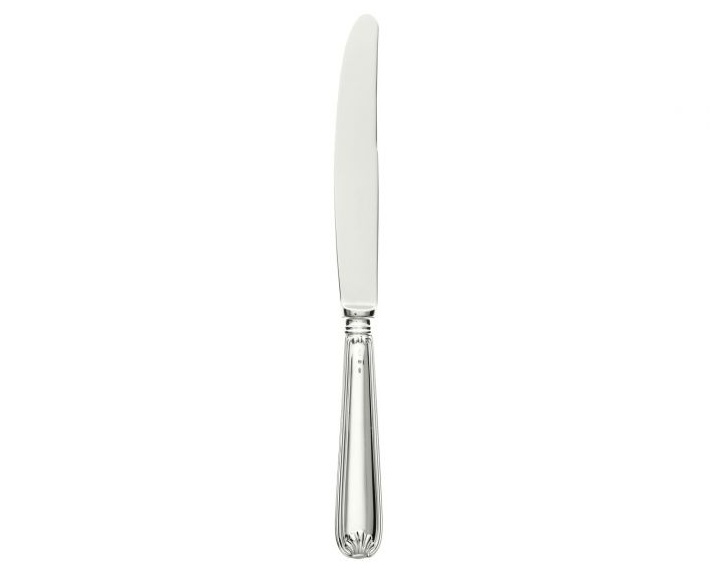 Schiavon, Francese cutlery, silver plated, Serrated table knife