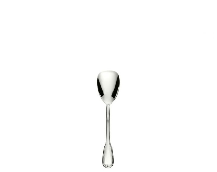 Schiavon, Francese cutlery, silver plated, 6 ice cream spoons with gift box