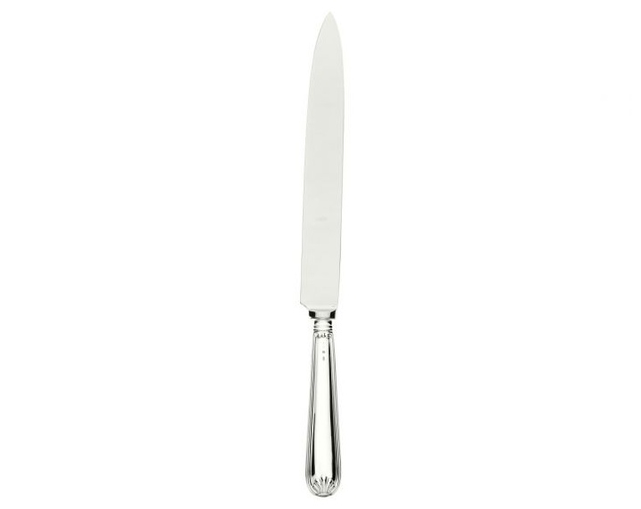 Schiavon, Francese cutlery, silver plated, Carving knife with gift box