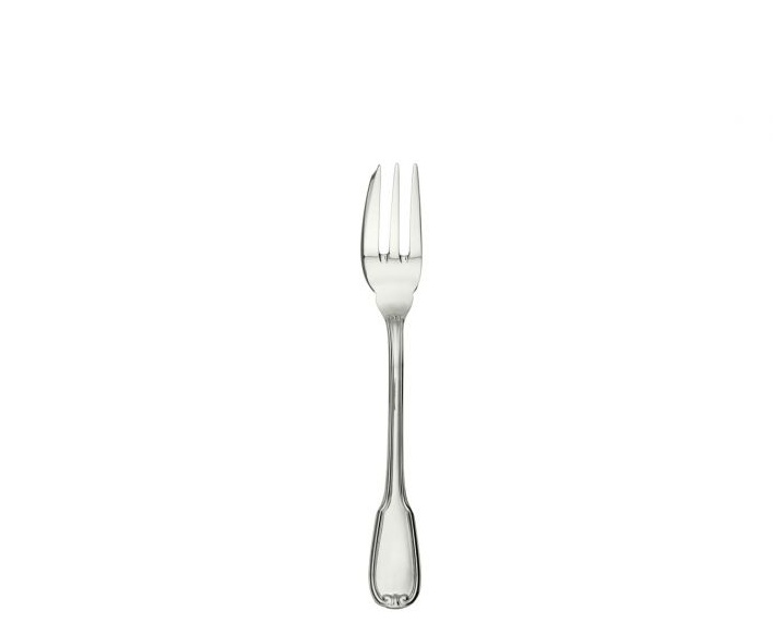 Schiavon, Francese cutlery, silver plated, 12 dessert forks with gift box