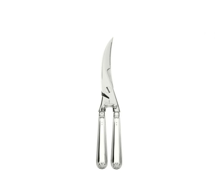 Schiavon, Francese cutlery, silver plated, Poultry shears