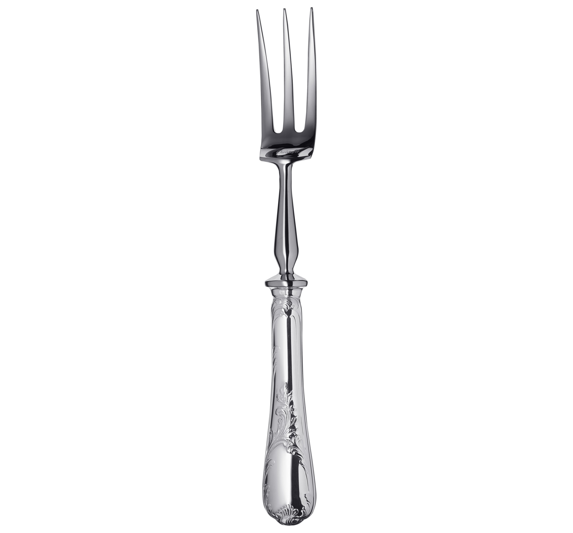 Christofle, Marly, silver plated, Carving fork