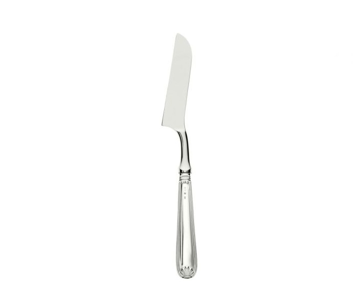 Schiavon, Francese cutlery, silver plated, Soft cheese knife with gift box
