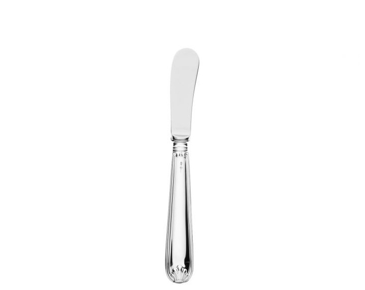 Schiavon, Francese cutlery, silver plated, Butter knife with gift box