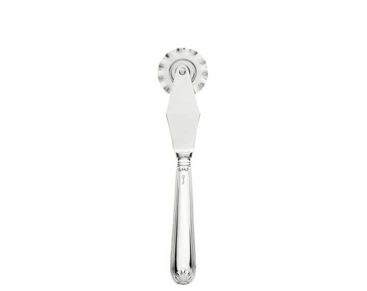 Schiavon, Francese cutlery, silver plated, Pasta cutting wheel with gift box