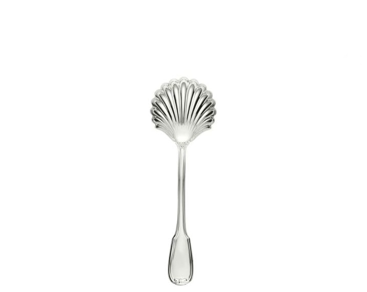 Schiavon, Francese cutlery, silver plated, Strawberry spoon with gift box