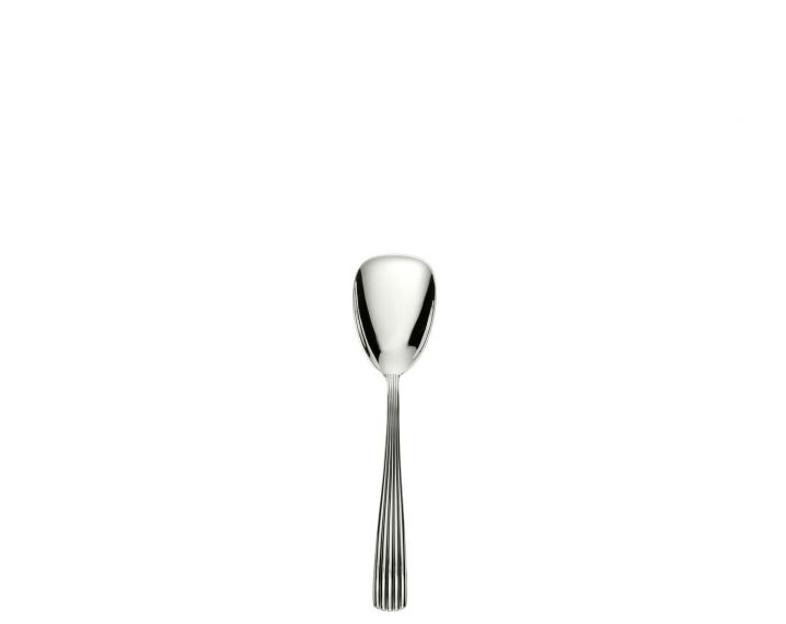 Schiavon, America cutlery, silver plated, 6 ice cream spoons with gift box