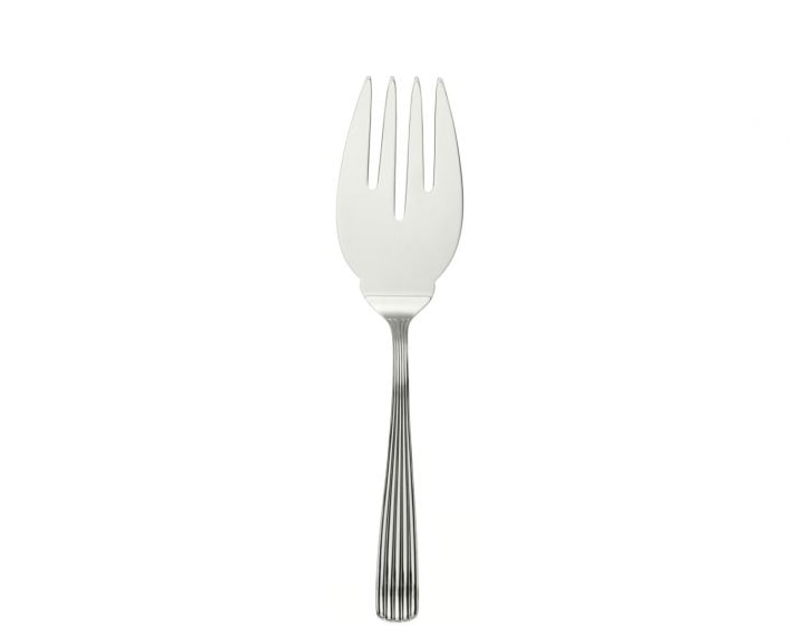 Schiavon, America cutlery, silver plated, Fish server fork