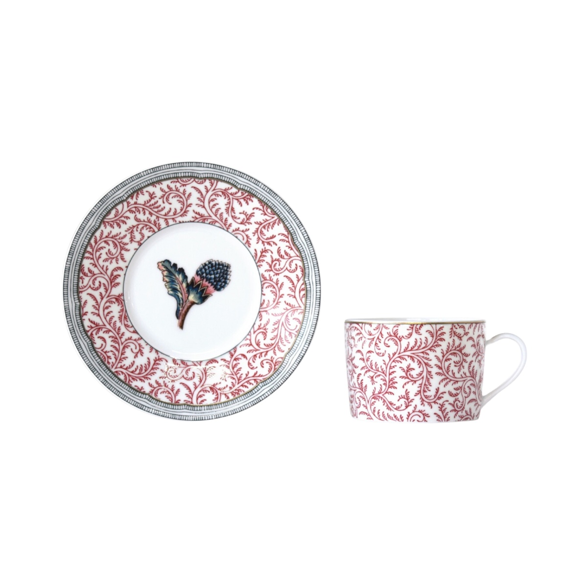 Bernardaud, Braquenié, Tea cup and saucer