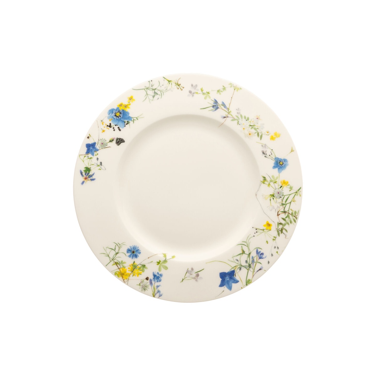 Rosenthal, Brillance Fleurs des Alpes, Breakfast rim plate