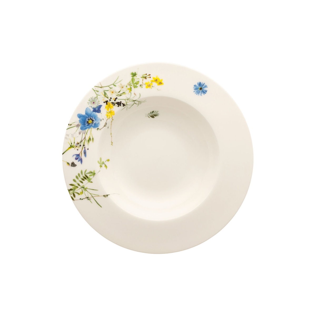 Rosenthal, Brillance Fleurs des Alpes, Deep rim soup plate