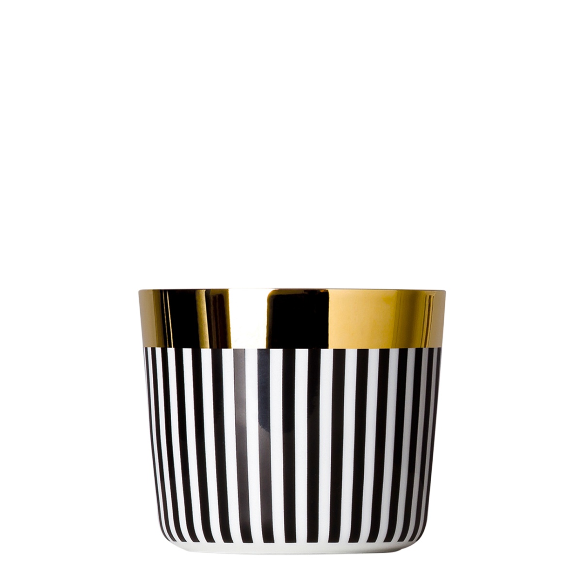 Sieger by Fürstenberg, Champagne goblets, Sip of Gold Ca` d`Oro vertical stripes champagne goblet