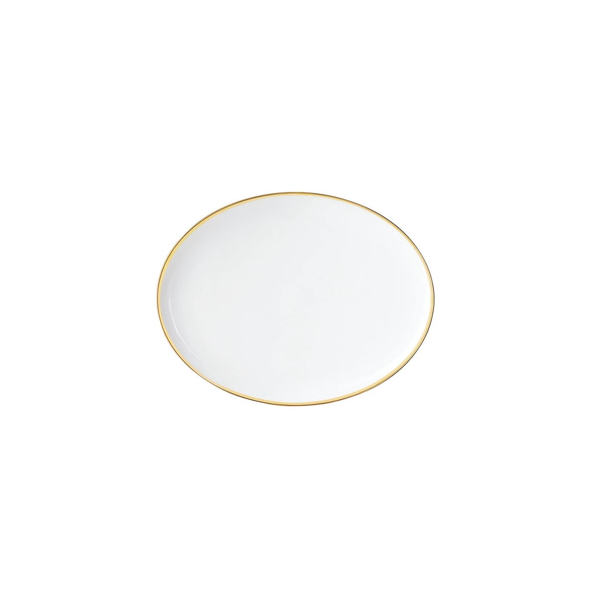 Sieger by Fürstenberg, Treasure Gold, Coupe oval plate