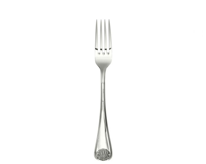 Schiavon, Conchiglia cutlery, silver plated, Table fork