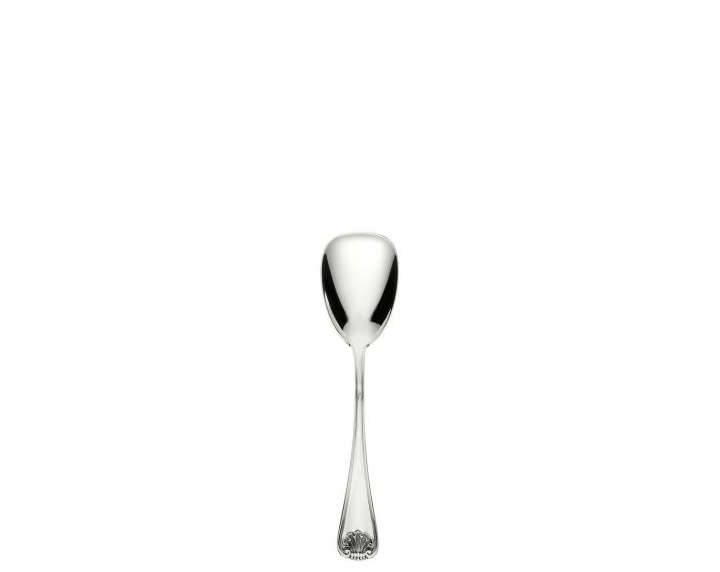 Schiavon, Conchiglia cutlery, silver plated, Ice cream spoon