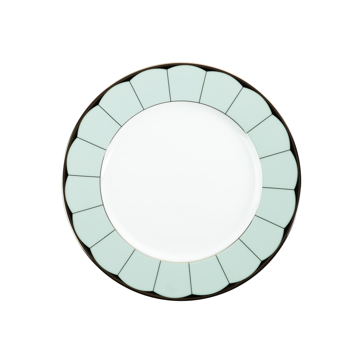 Haviland, Illusion Menthe, Dessert plate