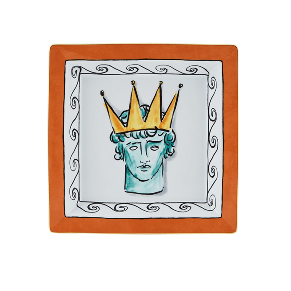 Ginori 1735, Il viaggio di Nettuno, Square change tray large