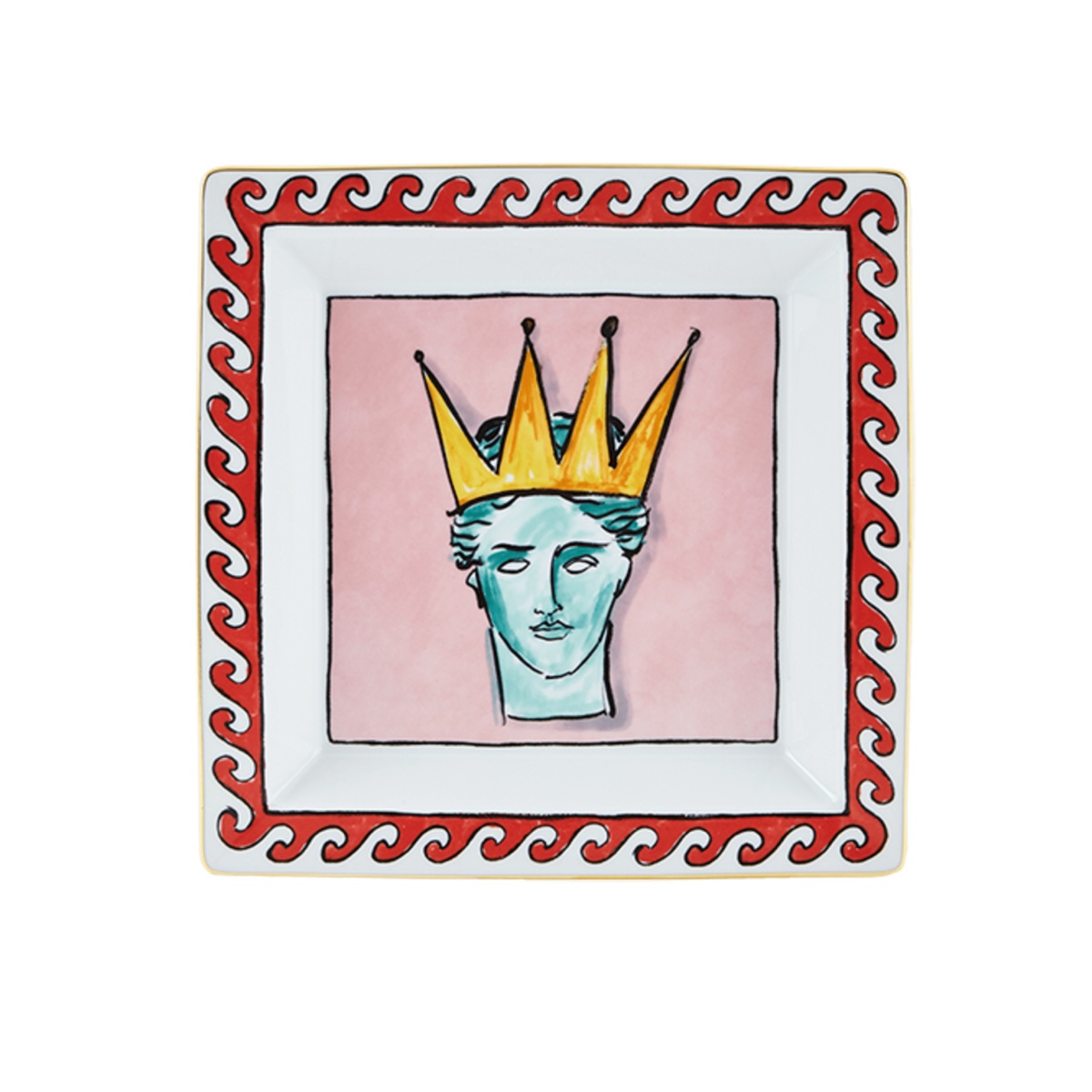 Ginori 1735, Il viaggio di Nettuno, Square change tray large