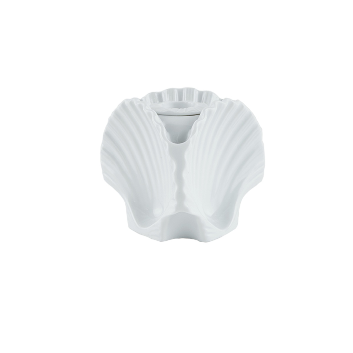 Ginori 1735, Il viaggio di Nettuno, 3 shells candle holder