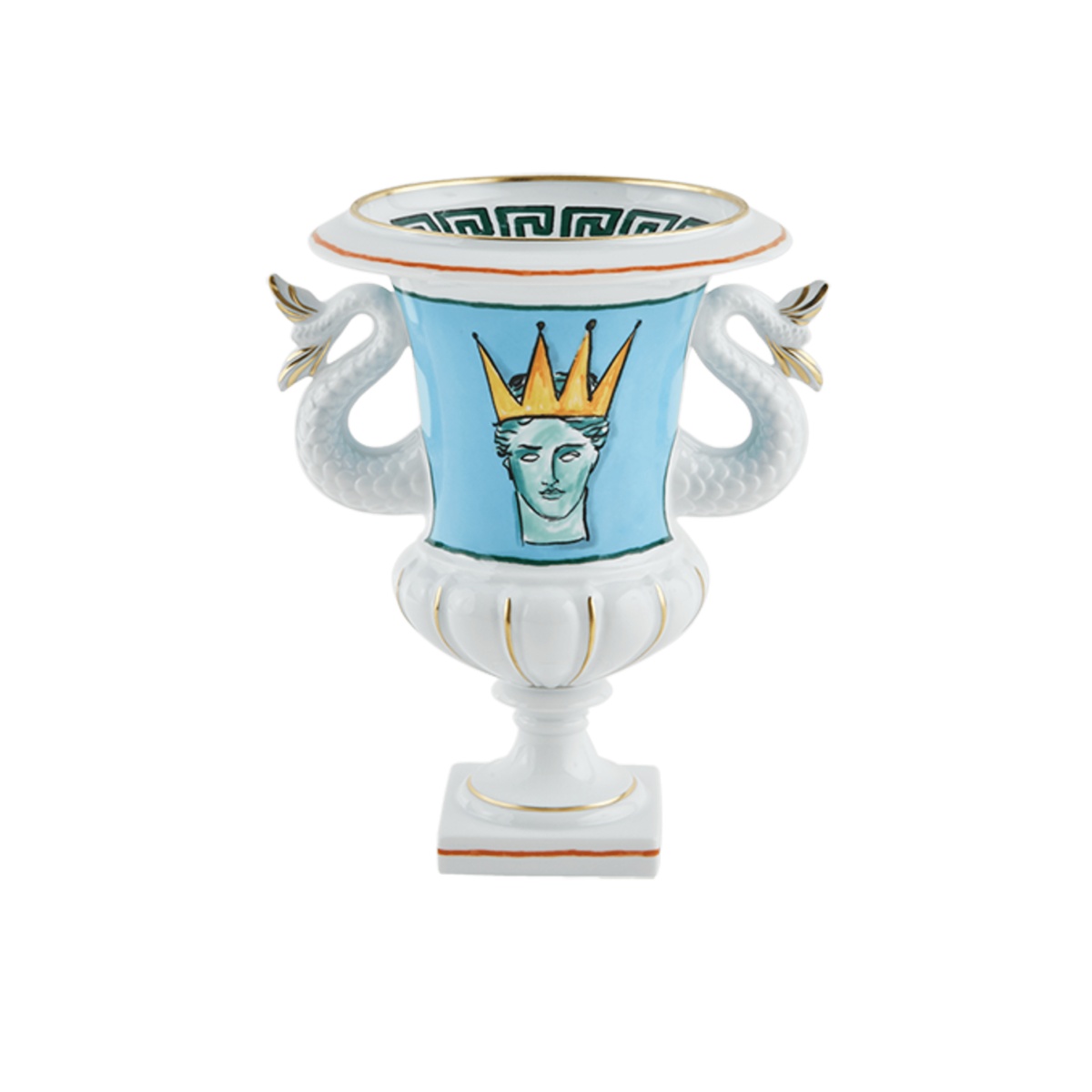 Ginori 1735, Il viaggio di Nettuno, Mediceo vase with mermaid tails