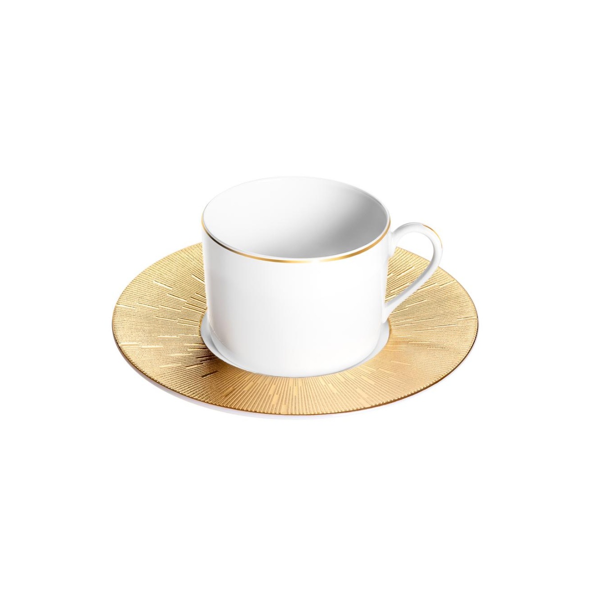 Haviland, Infini gold, Teacup and saucer