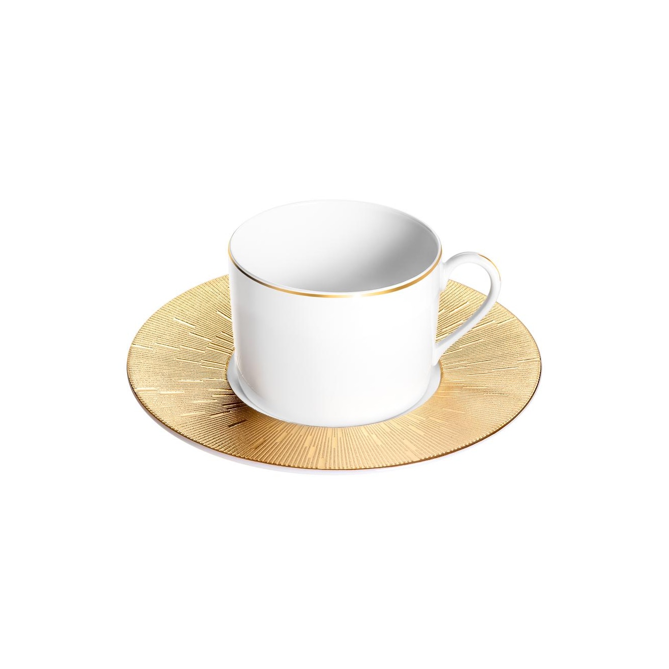 Haviland, Infini gold, Teacup and saucer