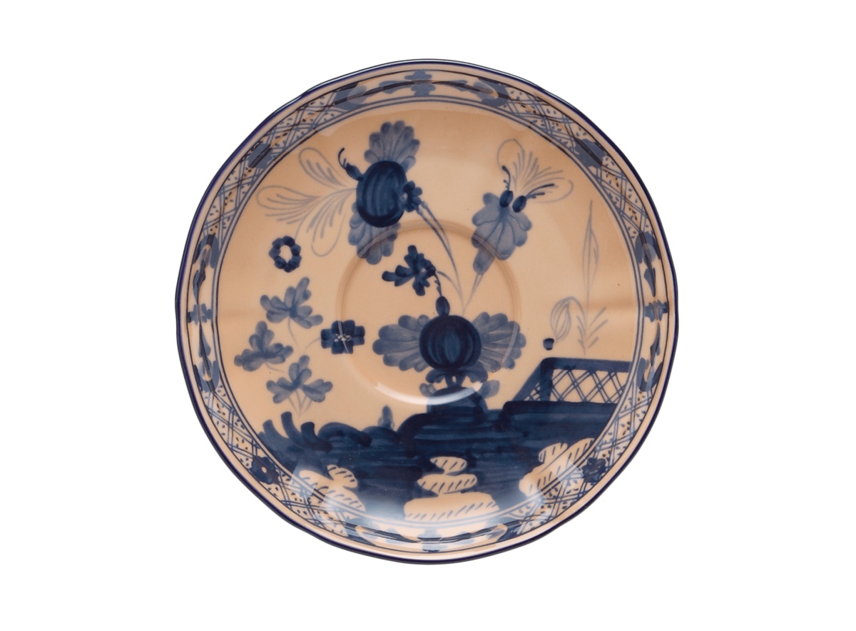 Ginori 1735, Oriente Italiano, Set of 2 espresso saucers