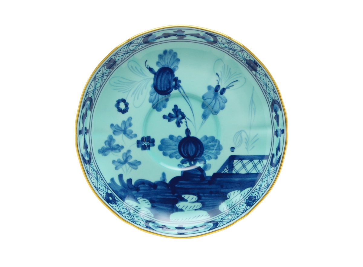 Ginori 1735, Oriente Italiano, Set of 2 espresso saucers