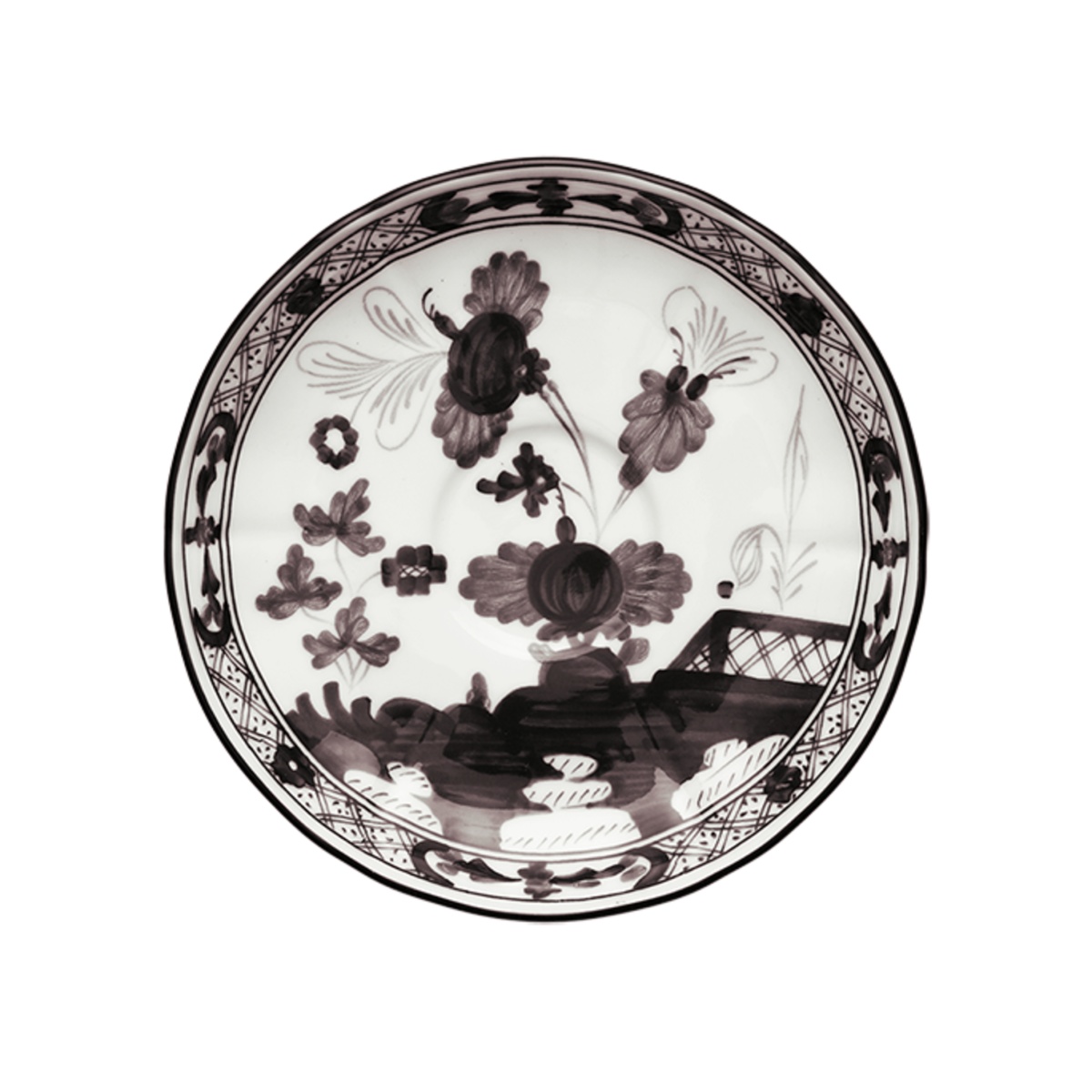Ginori 1735, Oriente Italiano, Set of 2 tea saucers
