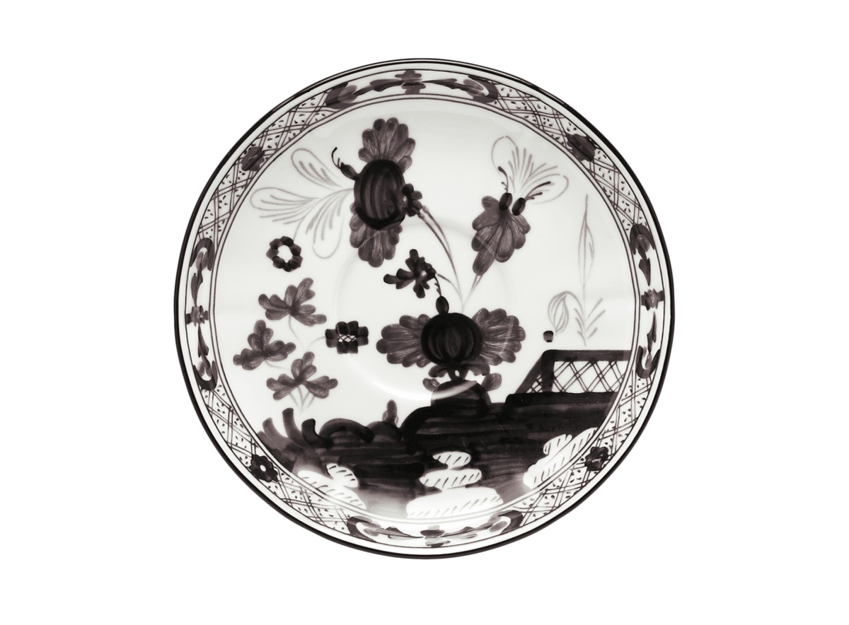Ginori 1735, Oriente Italiano, Set of 2 espresso saucers