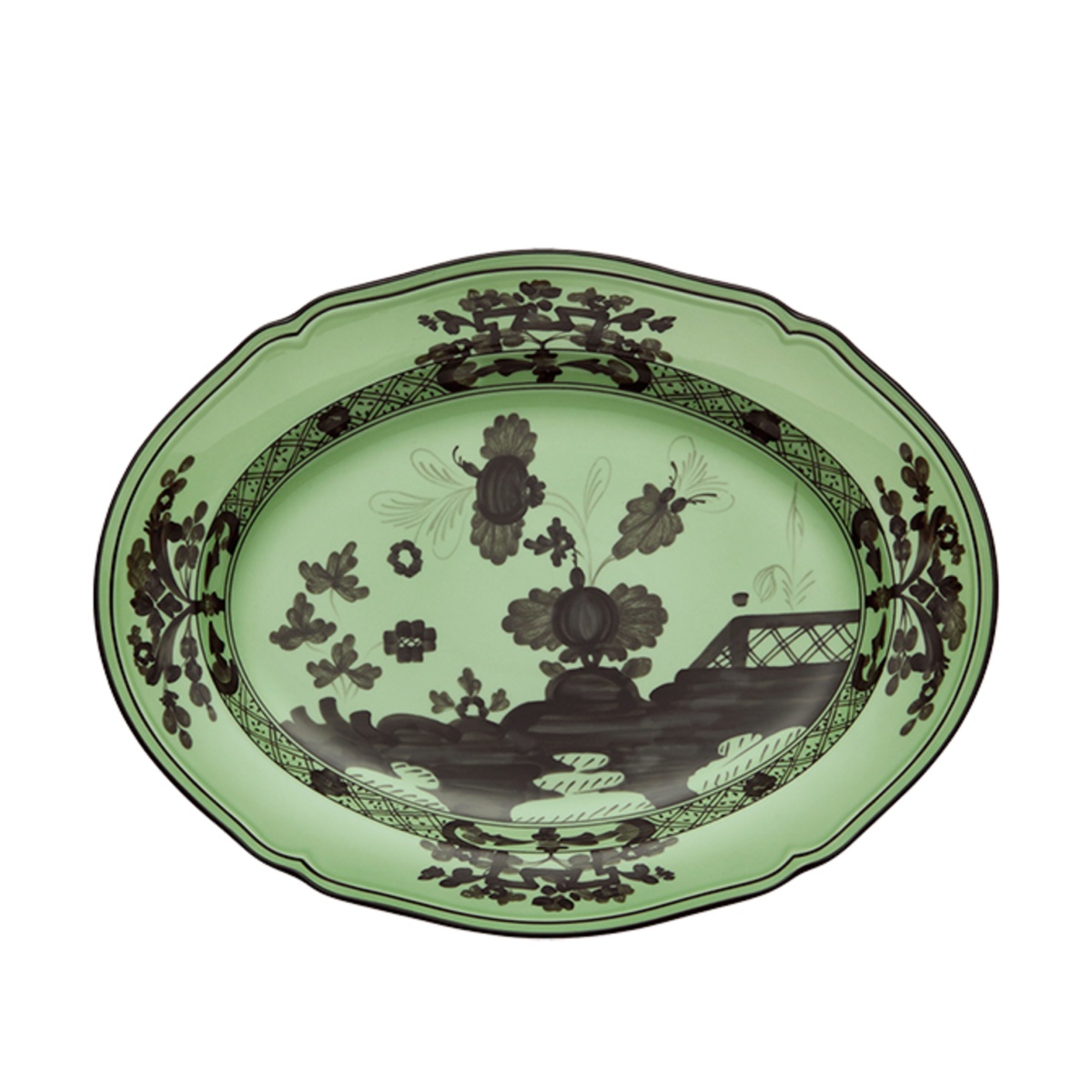 Ginori 1735, Oriente Italiano, Oval platter medium