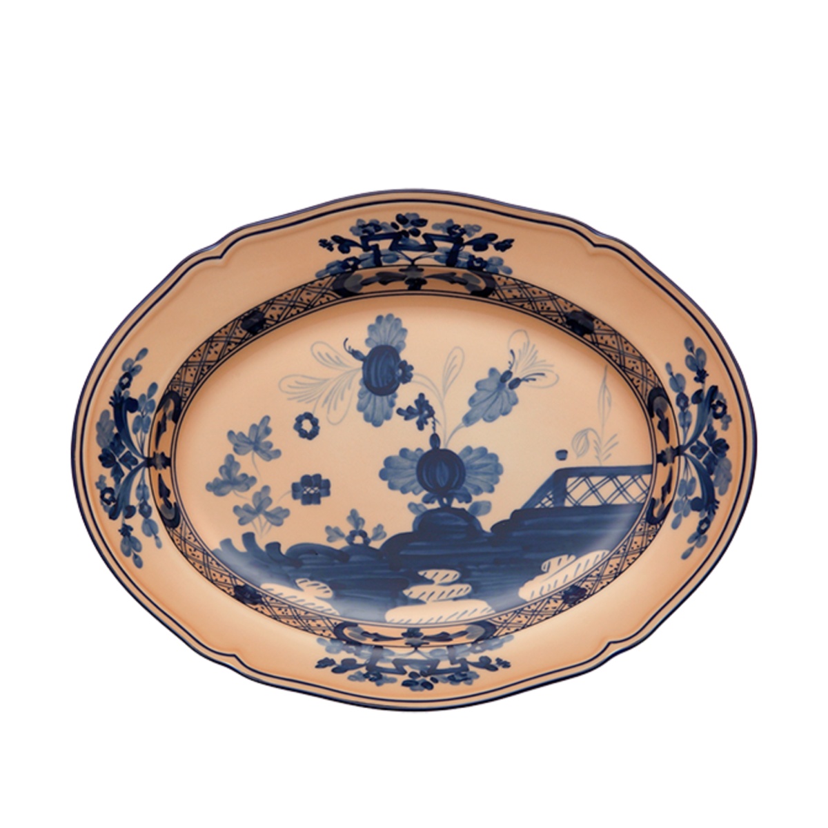 Ginori 1735, Oriente Italiano, Oval platter medium
