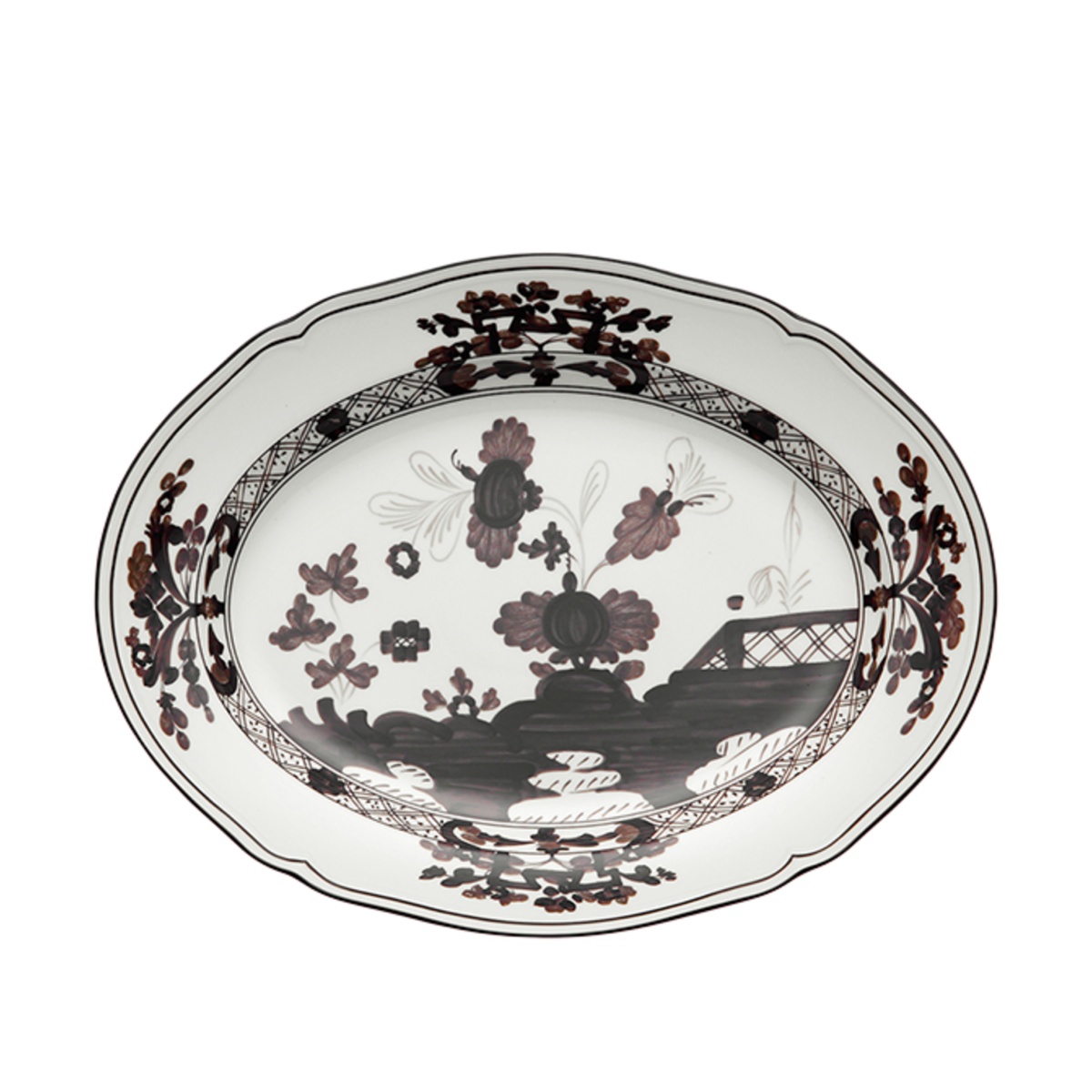 Ginori 1735, Oriente Italiano, Oval platter medium