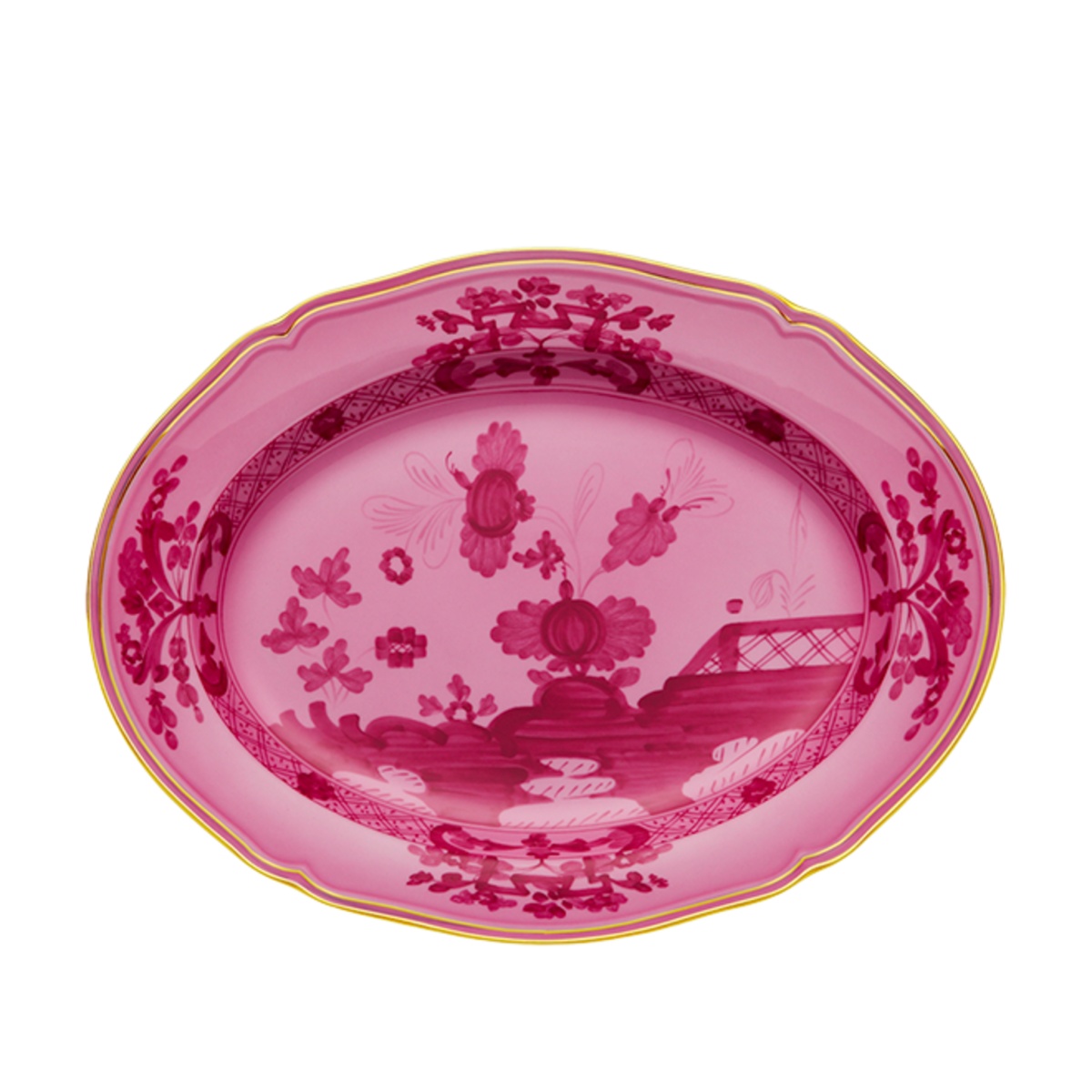 Ginori 1735, Oriente Italiano, Oval platter large