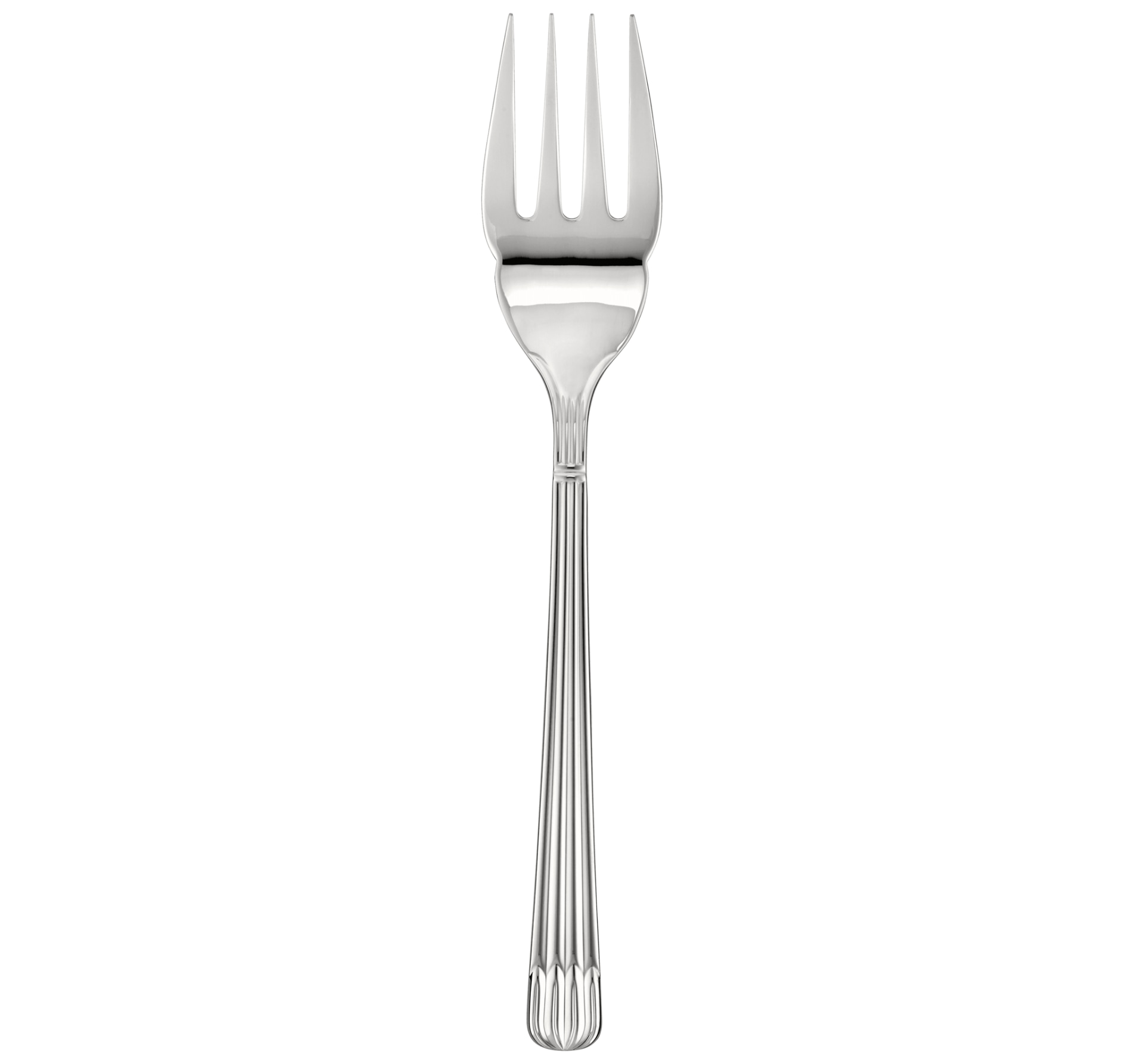 Christofle, Osiris cutlery, stainless steel, Serving fork