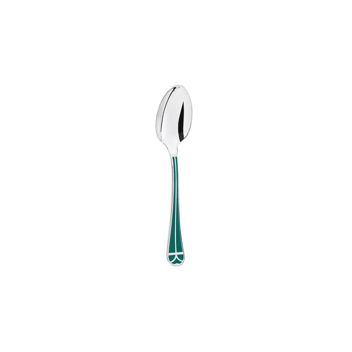 Christofle, Talisman Green cutlery, silver plated, After dinner teaspoon