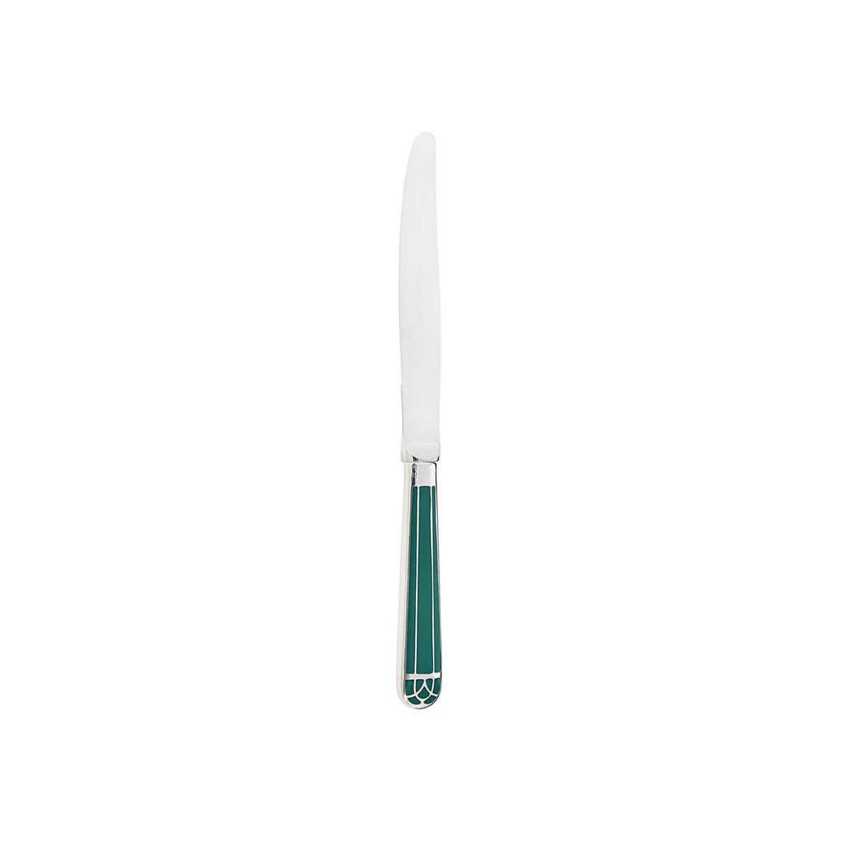 Christofle, Talisman Green cutlery, silver plated, Dessert knife