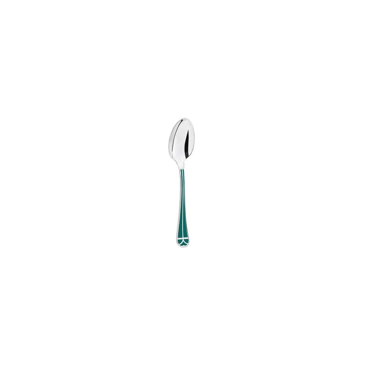 Christofle, Talisman Green cutlery, silver plated, Espresso spoon