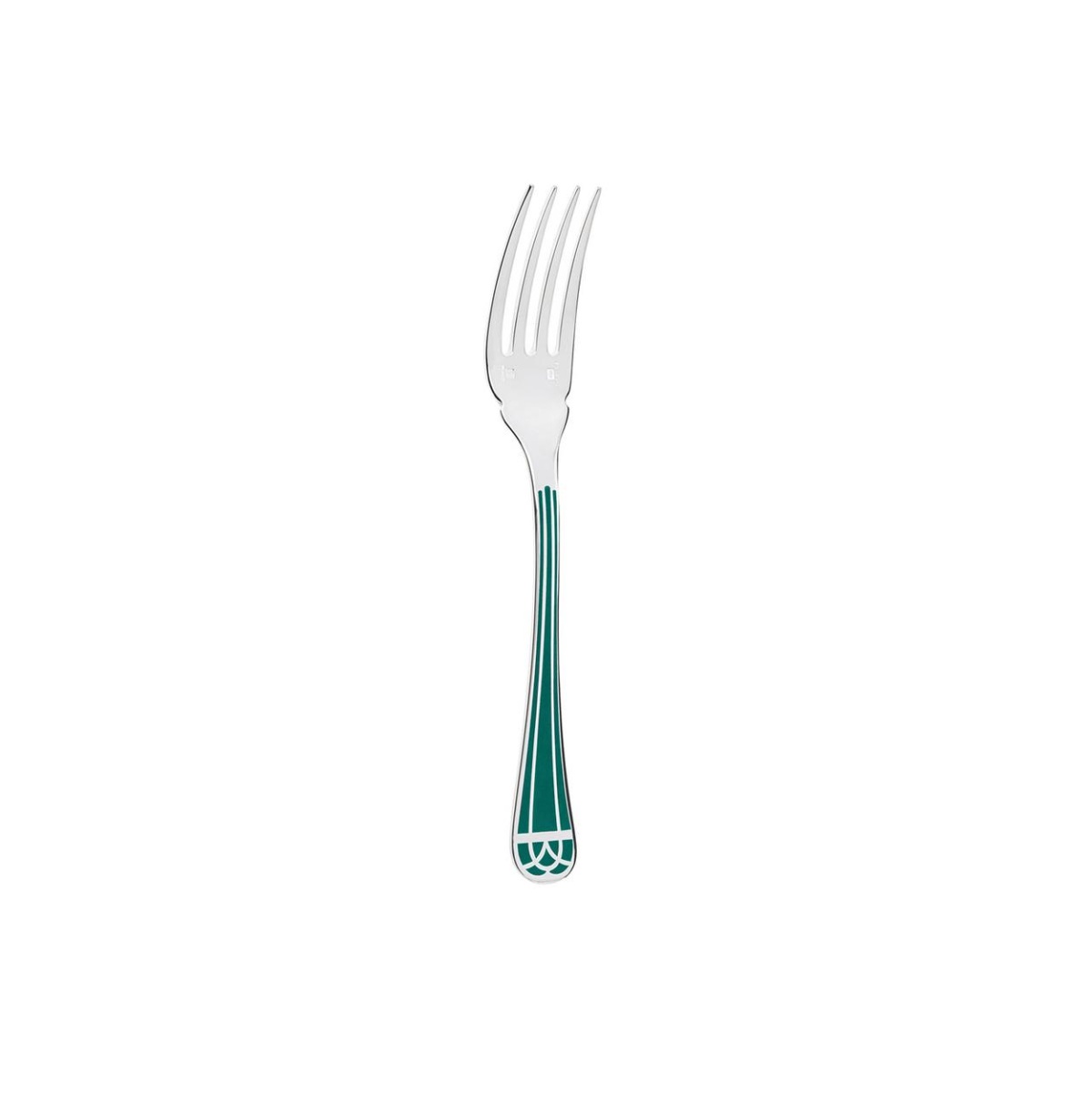 Christofle, Talisman Green cutlery, silver plated, Fish fork