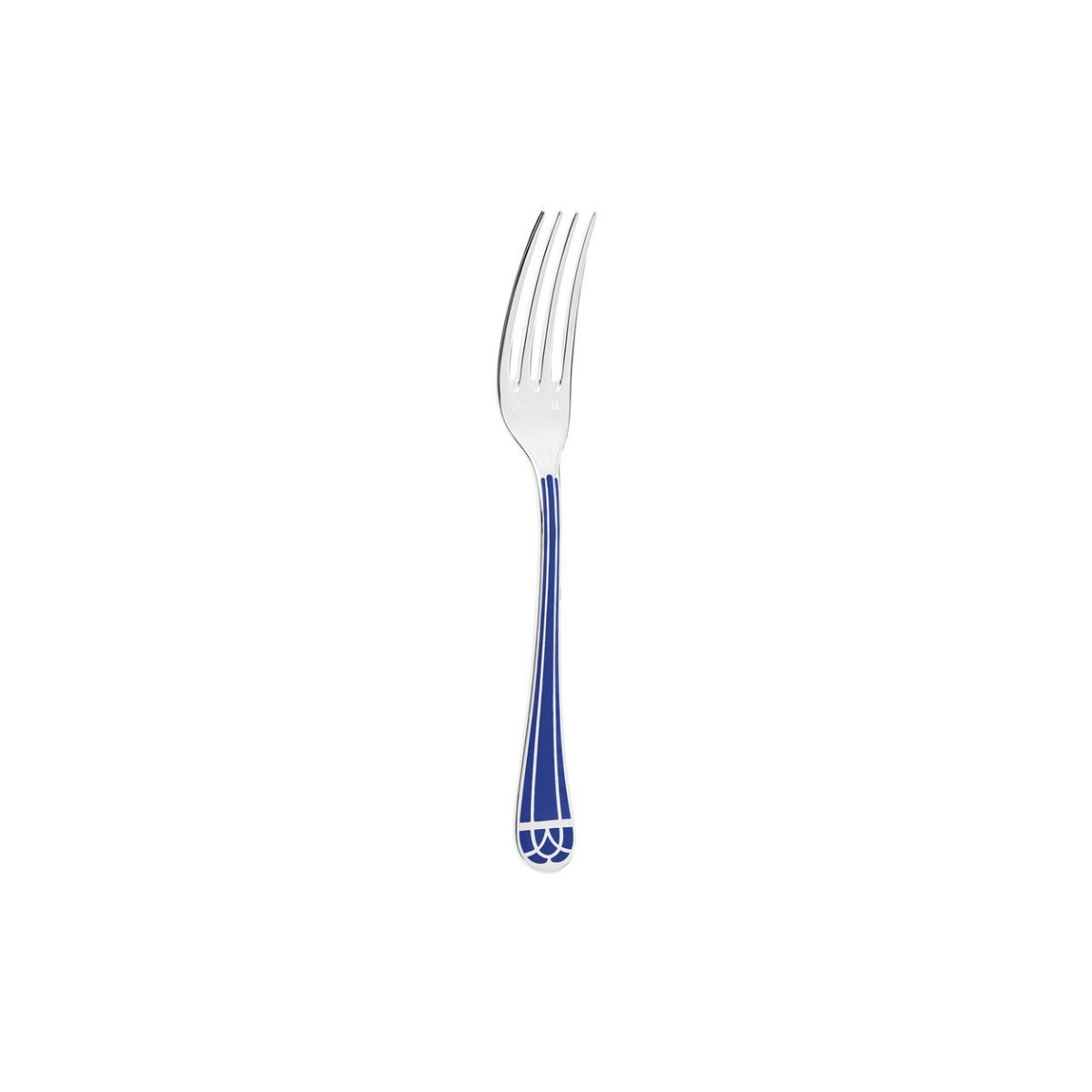 Christofle, Talisman Blue cutlery, silver plated, Dessert fork