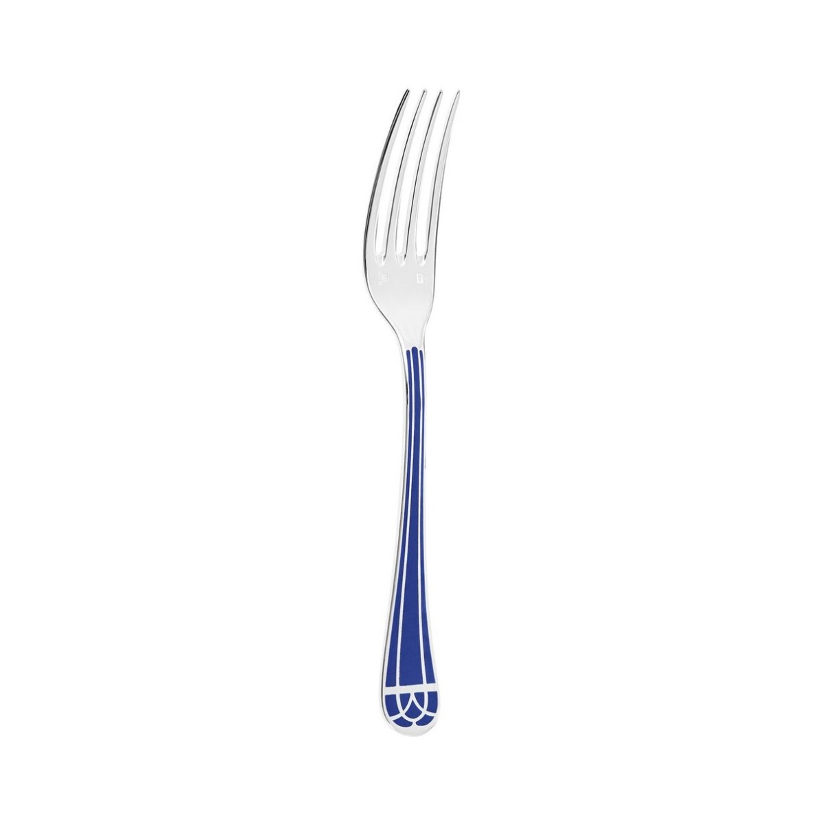 Christofle, Talisman Blue cutlery, silver plated, Dinner fork