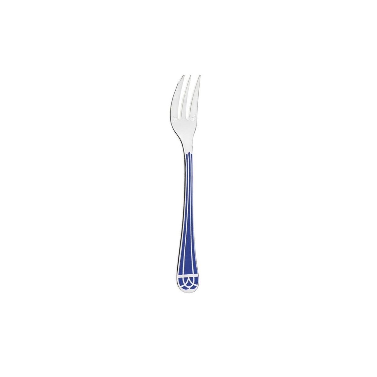 Christofle, Talisman Blue cutlery, silver plated, Cake fork