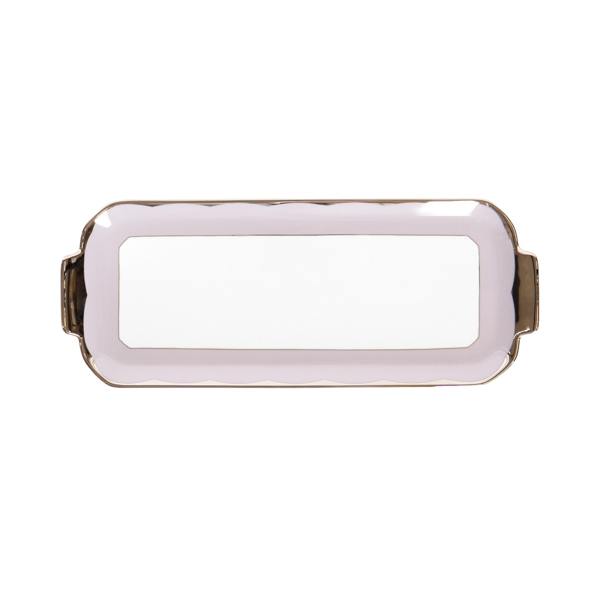 Haviland, Illusion Lavande, Long cake platter