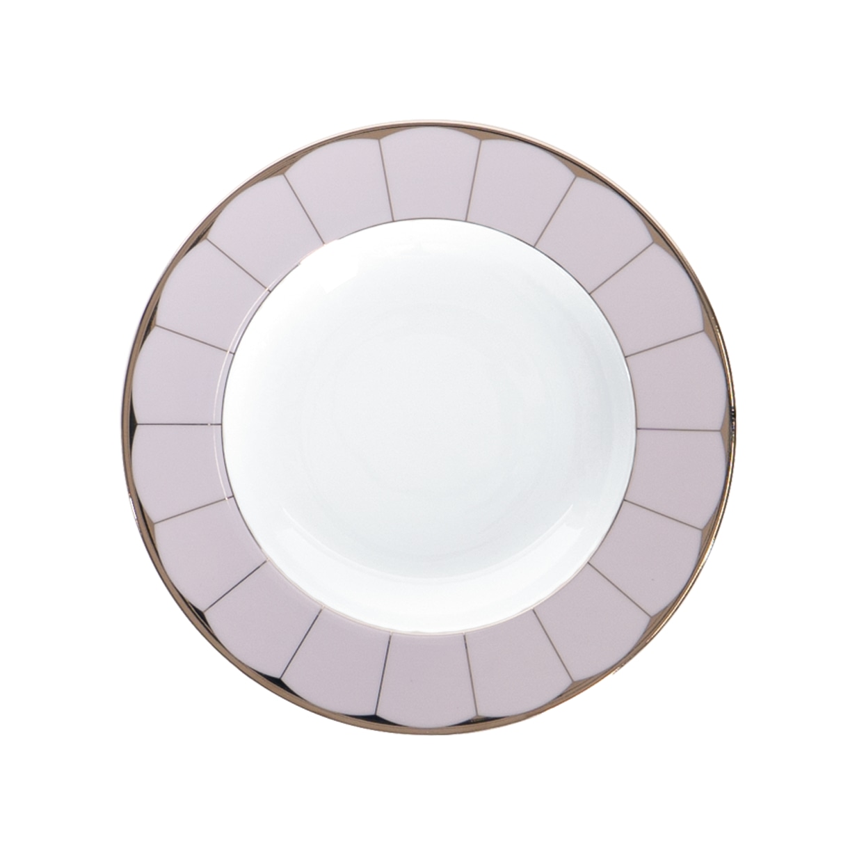 Haviland, Illusion Lavande, Rim soup plate, medium