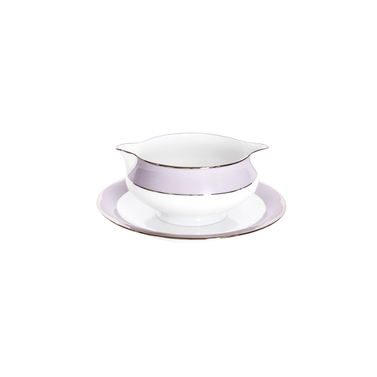 Haviland, Illusion Lavande, Sauce boat