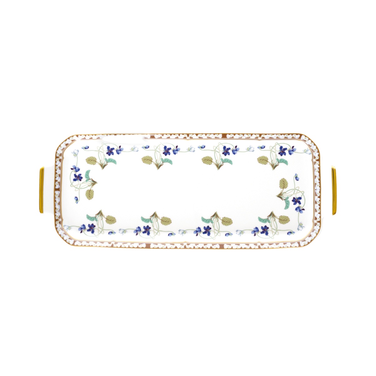 Haviland, Impératrice Eugénie, Rectangular cake platter