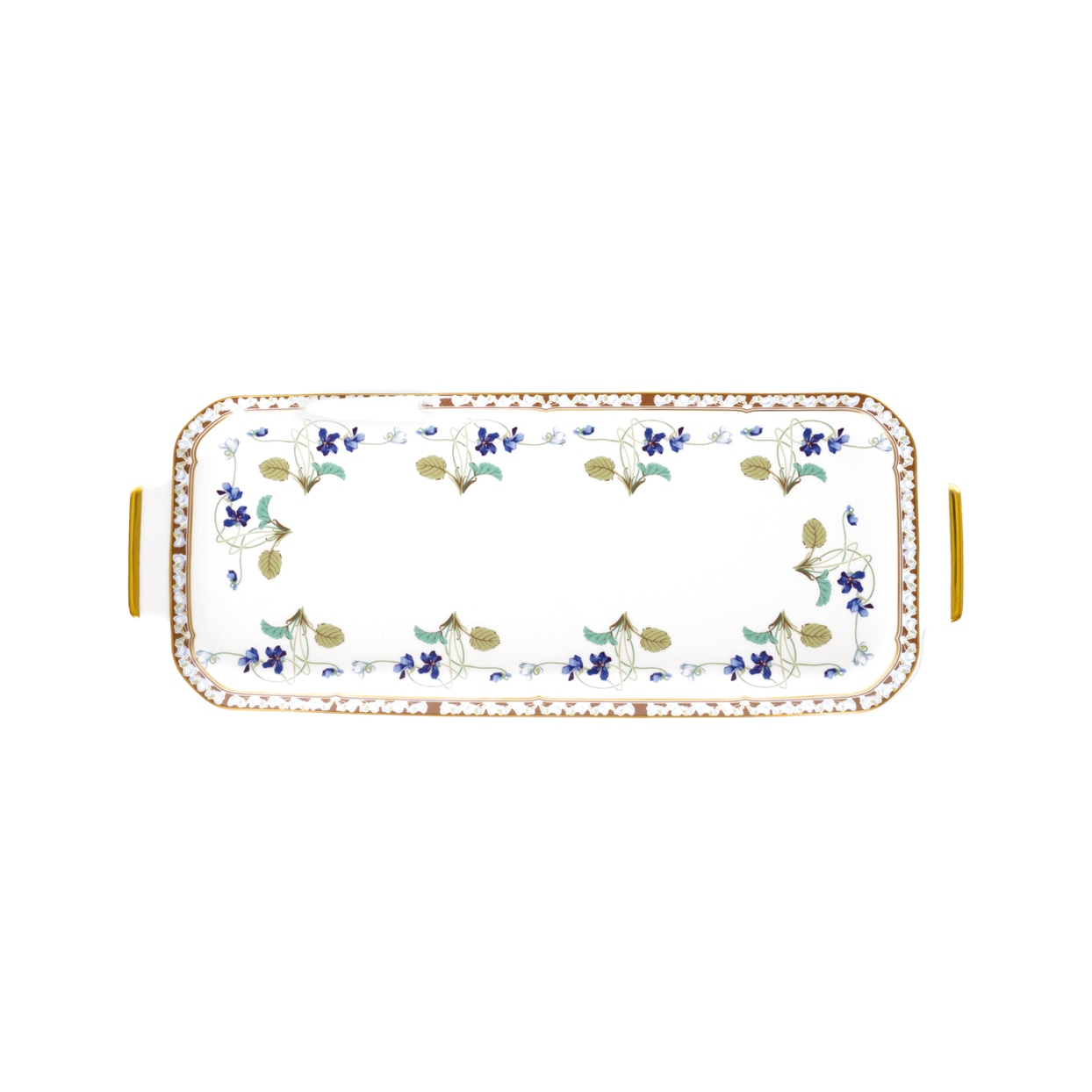 Haviland, Impératrice Eugénie, Rectangular cake platter