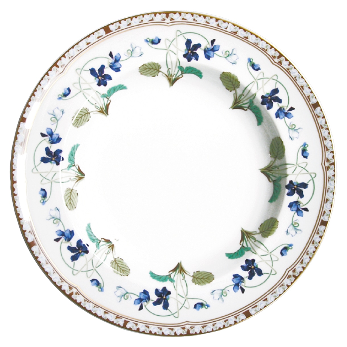 Haviland, Impératrice Eugénie, Round deep platter