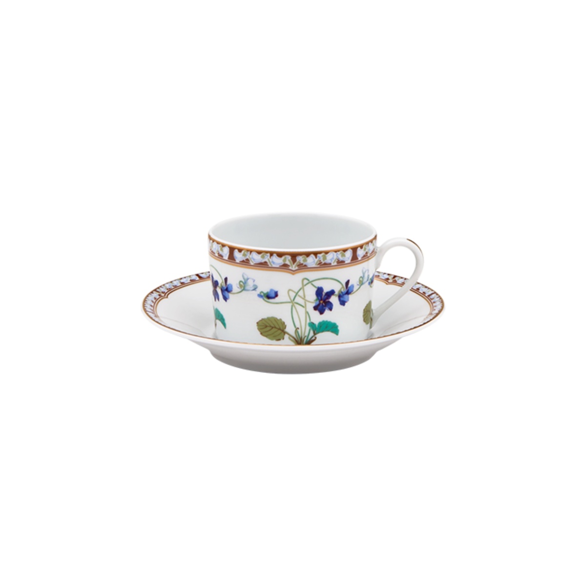 Haviland, Impératrice Eugénie, Tea cup and saucer